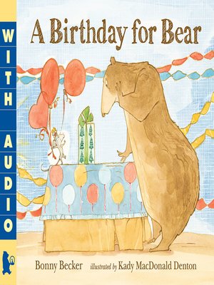 cover image of A Birthday for Bear
